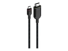 Unisynk - Adapterkabel - 24 pin USB-C hann til HDMI hann 3 m - dobbeltisolert - 4K 60Hz st&#248;tte