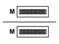 Dell Networking - Direkte 40GBase-koblingskabel QSFP+ (hann) til QSFP+ (hann) - 1 m - toakset - passiv - for PowerEdge C4140; PowerSwitch S4112, S5212; Networking S5224; PowerSwitch S5212, S5224