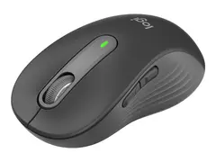 Logitech Signature M650 L for Business Mus - h&#248;yrehendt - 5 knapper - tr&#229;dl&#248;s - 2.4 GHz, Bluetooth - Logitech Logi Bolt USB-mottaker - grafitt