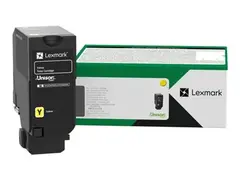 Lexmark - Gul - original - tonerpatron LCCP, LRP for Lexmark CS735de