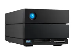 LaCie 2big Dock STLG32000400 - Harddiskarray 32 TB - 2 br&#248;nner (SATA-600) - HDD 16 TB x 2 - Thunderbolt 3, USB 3.2 Gen 2 (ekstern) - med 5-&#229;rs Rescue Data Recovery Service Plan