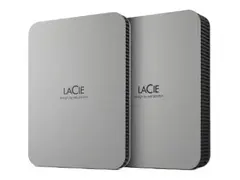 LaCie Mobile Drive STLP5000400 - Harddisk 5 TB - ekstern (b&#230;rbar) - USB 3.2 Gen 1 (USB-C kontakt) - m&#229;nes&#248;lv