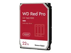 WD Red Pro WD221KFGX - Harddisk 22 TB - intern - 3.5&quot; - SATA 6Gb/s - 7200 rpm - buffer: 512 MB