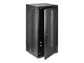 StarTech.com 26U 19&quot; Wall Mount Network Cabinet, 16&quot; Deep Hinged Locking IT Network Switch Depth Enclosure, Assembled Vented Computer Equipment Data Rack with Shelf &amp; Flexible Side Panels 26U Vented Cabinet (RK2620WALHM) - Rackmantelskap - veggmonterbar - svart - 26U