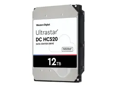 WD Ultrastar DC HC520 HUH721212AL5204 - Harddisk 12 TB - intern - 3.5&quot; - SAS 12Gb/s - 7200 rpm - buffer: 256 MB