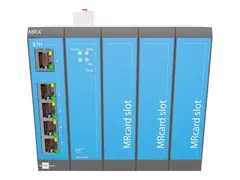 INSYS icom MRX MRX5 LAN - Ruter 5-port svitsj DIN-skinnemonterbar