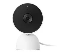 Google Nest Cam - Nettverksoverv&#229;kingskamera innend&#248;rs - farge (Dag og natt) - 2 MP - 1920 x 1080 - 1080p - lyd - tr&#229;dl&#248;s - Wi-Fi - H.264