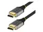 StarTech.com 10ft (3m) HDMI 2.1 Cable, Certified Ultra High Speed HDMI Cable 48Gbps, 8K 60Hz/4K 120Hz HDR10+ eARC, Ultra HD 8K HDMI Cable/Cord w/TPE Jacket, For UHD Monitor/TV/Display Dolby Vision/Atmos, DTS-HD (HDMM21V3M) - Ultra High Speed - HDMI-kabel med Ethernet - HDMI hann til HDMI hann - 3 m - skjermet - gr&#229;, svart - passiv, 4K 120 Hz st&#248;tte, 8 K 60 Hz (7680 x 4320) st&#248;tte - for P/N: 4PORT-8K-HDMI-SWITCH