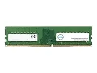 Dell - DDR5 - modul - 8 GB - DIMM 288-pin 4800 MHz / PC5-38400 - ikke-bufret - ikke-ECC