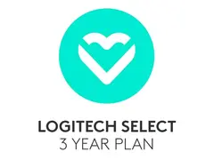 Logitech Select - Utvidet serviceavtale - forel&#248;pige komponentutskiftning 3 &#229;r - responstid: 1 forretningsdag - 1 rom - for Logitech Room Solutions