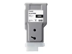 Canon PFI-207 MBK - 300 ml - matt svart original - blekkbeholder - for imagePROGRAF iPF680, iPF685, iPF780, iPF785