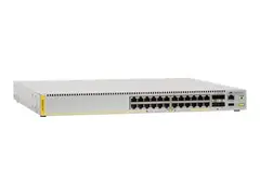 Allied Telesis AT IX5-28GPX - Switch L3 - Styrt - 24 x 10/100/1000 (PoE+) + 4 x 10 Gigabit Ethernet / 1 Gigabit Ethernet SFP+ - stasjon&#230;r, rackmonterbar - PoE+