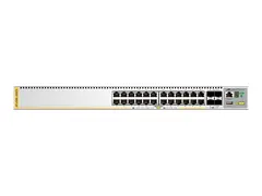 Allied Telesis AT X530L-28GTX - Switch L3 - Styrt - 24 x 10/100/1000 (PoE+) + 4 x 1 Gigabit / 10 Gigabit SFP+ (opplink) - rackmonterbar