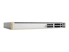 Allied Telesis AT X550-18XSPQM Switch - L3 - smart - 8 x 1/2.5/5/10GBase-T + 8 x 10Gb Ethernet + 2 x 40Gb Ethernet - rackmonterbar - PoE+ (240 W)