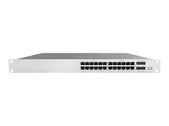 Cisco Meraki Cloud Managed MS120-24 - Switch Styrt - 24 x 10/100/1000 + 4 x Gigabit SFP - stasjon&#230;r, rackmonterbar