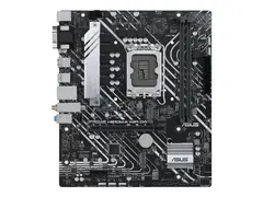 ASUS PRIME H610M-A WIFI D4 - Hovedkort micro ATX - LGA1700-sokkel - H610 Chipset - USB 3.2 Gen 1, USB 3.2 Gen 2 - Gigabit LAN, Wi-Fi, Bluetooth - innbygd grafikk (CPU kreves) - HD-lyd (8-kanalers)