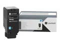 Lexmark - Cyan - original - tonerpatron LCCP for Lexmark CX735adse