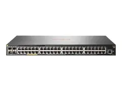 HPE Aruba 2930F 48G PoE+ 4SFP+ Switch - L3 - Styrt - 48 x 10/100/1000 (PoE+) + 4 x 1 Gigabit / 10 Gigabit SFP+ (opplink) - rackmonterbar - PoE+ (370 W) - gjenmarkedsf&#248;rt