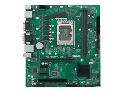 ASUS PRO H610M-C D4-CSM - Hovedkort micro ATX - LGA1700-sokkel - H610 Chipset - USB 3.2 Gen 1 - Gigabit LAN - innbygd grafikk (CPU kreves) - HD-lyd (8-kanalers)