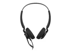 Jabra Engage 40 Stereo - Hodesett - on-ear kablet - USB-A - lydisolerende - Optimert for UC