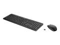 HP 235 - Tastatur- og mussett - tr&#229;dl&#248;s Pan Nordic - for Elite Mobile Thin Client mt645 G7; Pro Mobile Thin Client mt440 G3; ZBook Fury 16 G9