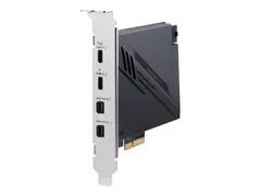 ASUS ThunderboltEX 4 - Thunderbolt-adapter PCIe 3.0 x4 - Thunderbolt 4 x 2 - svart