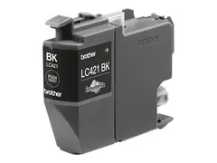 Brother LC421BK - Svart - original - blekkpatron for Brother DCP-J1140DW, DCP-J1800DW, MFC-J1010DW, MFC-J1012DW