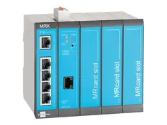 INSYS icom MRX MRX5 DSL - Annex-A - ruter DSL-modem 5-port svitsj - DIN-skinnemonterbar