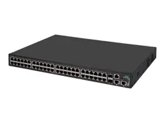 HPE FlexNetwork 5140 48G POE+ 2SFP+ 2XGT EI Switch - L3 - smart - 48 x 10/100/1000 (PoE+) + 2 x 1 Gigabit / 10 Gigabit SFP+ + 2 x 10 Gigabit Ethernet - rackmonterbar - PoE+ (370 W) - BTO