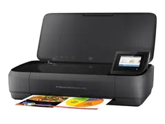 HP Officejet 250 Mobile All-in-One - Multifunksjonsskriver farge - ink-jet - Legal (216 x 356 mm) (original) - A4/Legal (medie) - opp til 8 spm (kopiering) - opp til 10 spm (trykking) - 50 ark - USB 2.0, USB-vert, Wi-Fi