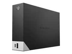 Seagate One Touch with hub STLC12000400 - Harddisk 12 TB - ekstern (stasjon&#230;r) - USB 3.0 - svart - med Seagate Rescue Data Recovery