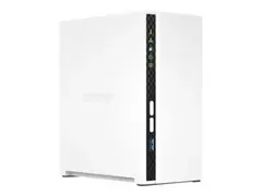 QNAP TS-233 - NAS-server - 2 br&#248;nner SATA 6Gb/s - RAID RAID 0, 1, JBOD - RAM 2 GB - Gigabit Ethernet - iSCSI st&#248;tte