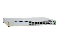 Allied Telesis AT x310-26FP - Switch L3 - Styrt - 24 x 10/100 (PoE+) + 2 x kombo-SFP - stasjon&#230;r, rackmonterbar, veggmonterbar - PoE+ (370 W)