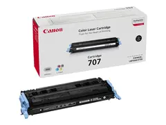 Canon PFI-707 BK - 700 ml - svart original - blekkbeholder - for imagePROGRAF iPF830, iPF830 MFP M40, iPF840, iPF840 MFP M40, iPF850, iPF850 MFP M40