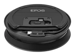 EPOS EXPAND 40T - Smart h&#248;yttalertelefon Bluetooth - tr&#229;dl&#248;s, kablet - NFC - USB-C - gr&#229;, svart - Certified for Microsoft Teams