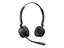 Jabra Engage 55 Stereo - Hodesett on-ear - erstatning - DECT - tr&#229;dl&#248;s - for Engage 55 Stereo, 65 Stereo, 75 Stereo