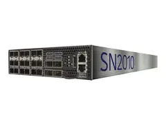 NVIDIA Spectrum SN2010 - Switch L3 - Styrt - 18 x 25 Gigabit SFP28 + 4 x 100 Gigabit QSFP28 - bakside til front-luftflyt - rackmonterbar - AC