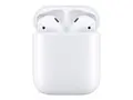 Apple AirPods with Charging Case - 2. generasjon True wireless-hodetelefoner med mikrofon - &#248;repropp - Bluetooth