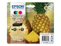 Epson 604 Multipack - 4-pack - svart, cyan, magenta, gul original - blister - blekkpatron - for Expression Home XP-2200, 2205, 3205, 4200, 4205; WorkForce WF-2910, 2930, 2935, 2950