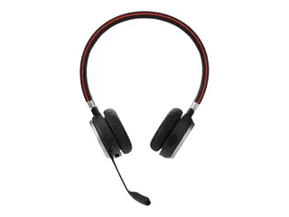 Jabra Evolve 65 SE MS Stereo - Hodesett on-ear - Bluetooth - tr&#229;dl&#248;s - USB - med ladestativ - Certified for Microsoft Teams - for Jabra Evolve; LINK 380a MS