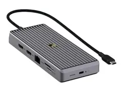 Unisynk - dokkingstasjon - USB-C 2 x HDMI - 1GbE