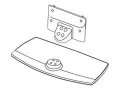 LG AM-ST19BA - Stativ - stangdesign for LCD-TV - skjermst&#248;rrelse: 43&quot; - skrivebordsmonterbar - for LG 43UT782H, 43UT782H0ZA