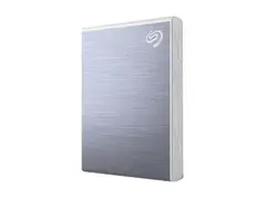 Seagate One Touch SSD STKG1000402 - SSD - 1 TB ekstern (b&#230;rbar) - USB 3.0 (USB-C kontakt) - bl&#229; - med Seagate Rescue Data Recovery