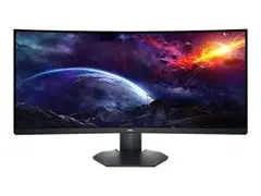 Dell 34 Gaming Monitor S3422DWG - LED-skjerm gaming - kurvet - 34&quot; - 3440 x 1440 WQHD @ 144 Hz - VA - 400 cd/m&#178; - 3000:1 - DisplayHDR 400 - 1 ms - 2xHDMI, DisplayPort - med 3 &#229;rs Advanced Exchange Service