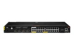 HPE Aruba 4100i - Switch - 20 x 10/100/1000 (PoE Class 4) + 4 x 10/100/1000 (PoE Class 6) + 4 x SFP+ rackmonterbar - PoE Class 4 / PoE Class 6