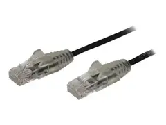 STARTECH SNAGLESS NETWORK CABLE SLIM RJ45 1M BLACK