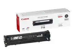 Canon 716 Black - Svart - original - tonerpatron for i-SENSYS LBP5050, LBP5050N, MF8030CN, MF8040Cn, MF8050CN, MF8080Cw