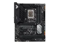 ASUS TUF GAMING H670-PRO WIFI D4 Hovedkort - ATX - LGA1700-sokkel - H670 Chipset - USB-C Gen1, USB 3.2 Gen 1, USB 3.2 Gen 2, USB-C Gen 2x2 - 2.5 Gigabit LAN, Wi-Fi 6, Bluetooth - innbygd grafikk (CPU kreves) - HD-lyd (8-kanalers)