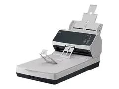 Ricoh fi-8250 - Dokumentskanner - flatvogn: CCD / ADF: dobbel CIS Dupleks - 216 x 355.6 mm - 600 dpi x 600 dpi - inntil 50 spm (mono) / inntil 50 spm (farge) - ADF (100 ark) - inntil 8000 skann pr. dag - Gigabit LAN, USB 3.2 Gen 1