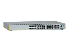 Allied Telesis AT x230-28GP - Switch L2+ - Styrt - 24 x 10/100/1000 (PoE+) + 4 x SFP - stasjon&#230;r, rackmonterbar, veggmonterbar - PoE+ (370 W)